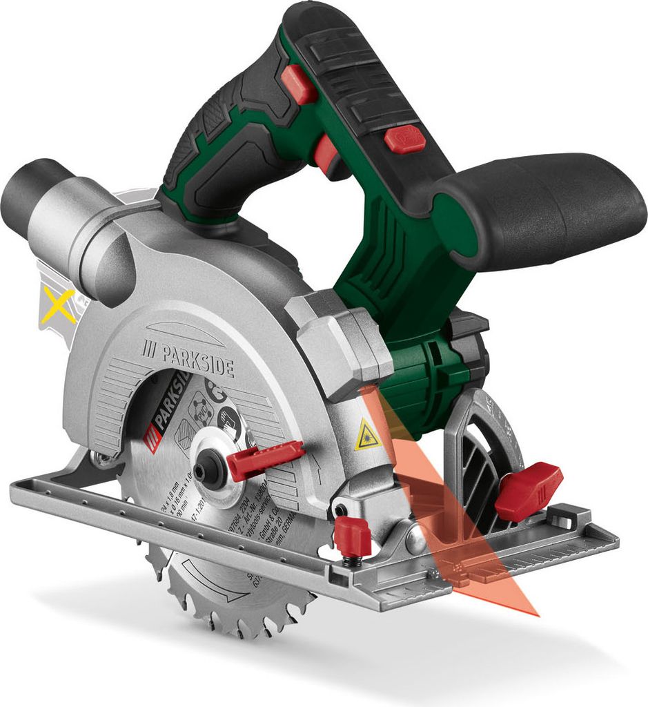 PARKSIDE® 20 V Akku-Handkreissäge »PHKSA 20 Li B3«, ohne Akku und Ladegerät