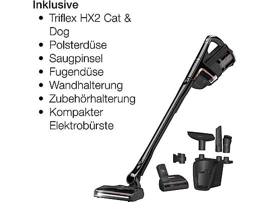 MIELE Triflex HX2 Cat & Dog Stielsauger, Akkubetrieb, 272 Watt