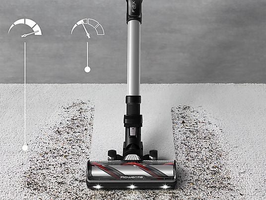 ROWENTA RH9A36 X-Force Flex 13.60 Allergy Stielsauger, Akkubetrieb, 380 Watt