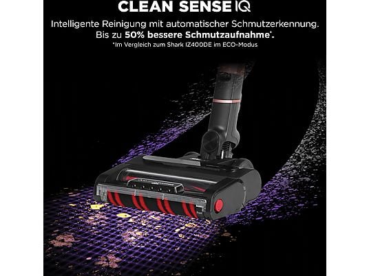 SHARK IZ400EU Stratos Stielsauger, Akkubetrieb, 80 Watt