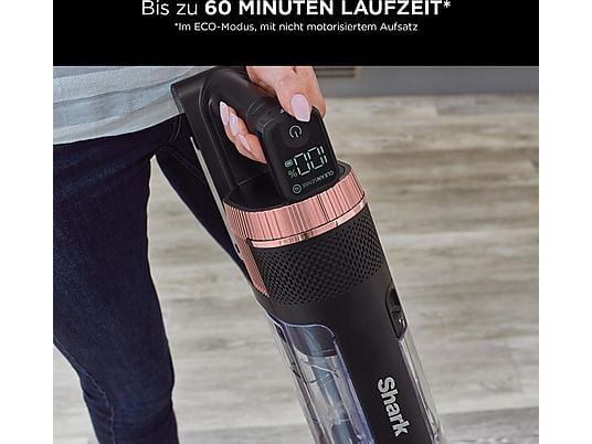 SHARK IZ400EU Stratos Stielsauger, Akkubetrieb, 80 Watt