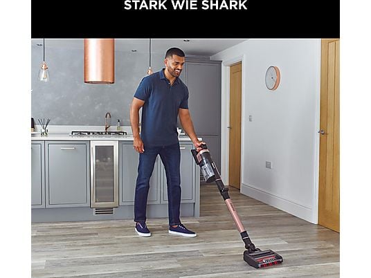SHARK IZ400EU Stratos Stielsauger, Akkubetrieb, 80 Watt