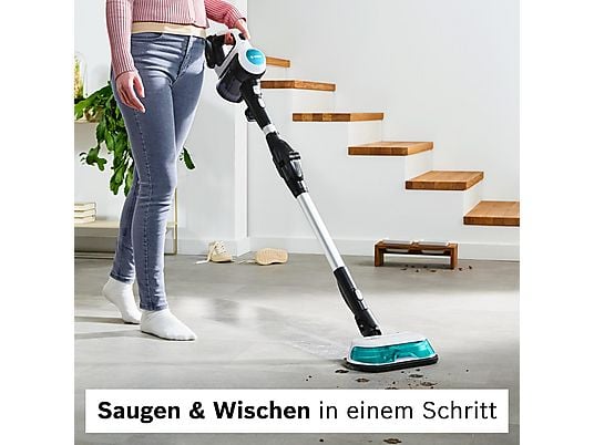 BOSCH BKS71HYG1 Unlimited 7 ProHygienic Aqua Stielsauger, Akkubetrieb