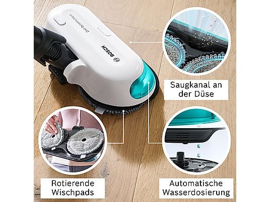 BOSCH BKS71HYG1 Unlimited 7 ProHygienic Aqua Stielsauger, Akkubetrieb