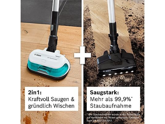 BOSCH BKS71HYG1 Unlimited 7 ProHygienic Aqua Stielsauger, Akkubetrieb