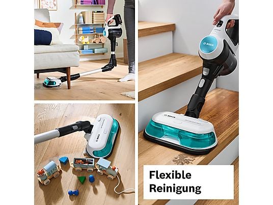 BOSCH BKS71HYG1 Unlimited 7 ProHygienic Aqua Stielsauger, Akkubetrieb
