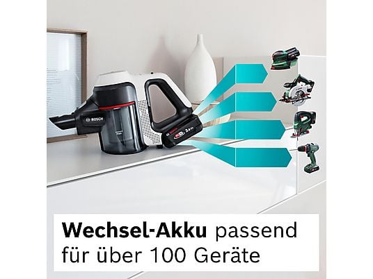 BOSCH BKS711MTB Unlimited 7 Stielsauger, Akkubetrieb, 18 Volt