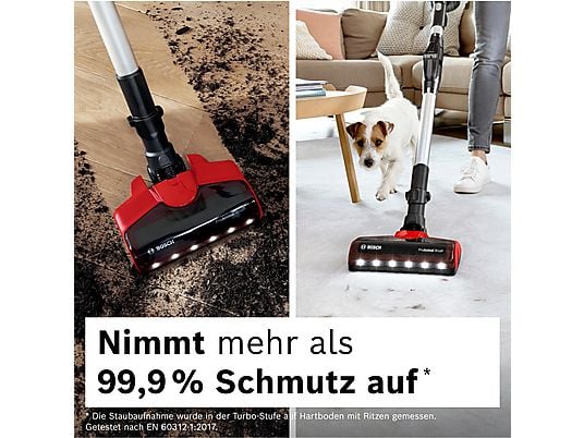 BOSCH BKS711PET Unlimited 7 ProAnimal Stielsauger, Akkubetrieb, 18 Volt