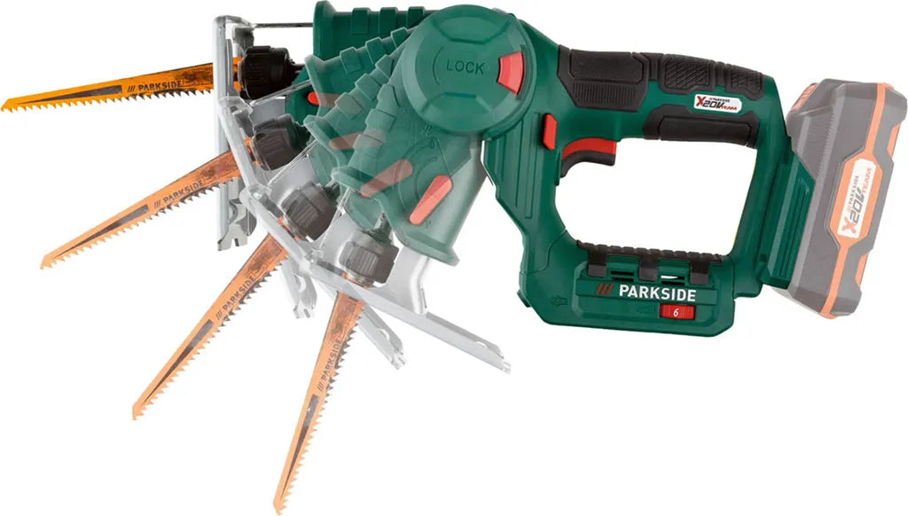 PARKSIDE® 20 V Akku-Stich- und Säbelsäge »PSSSA 20-Li B2«, ohne Akku und Ladegerät