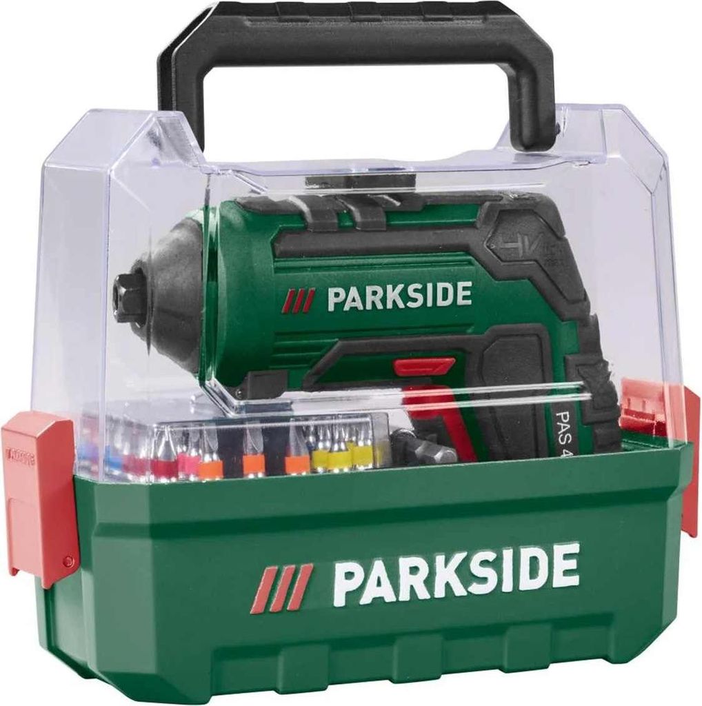 PARKSIDE 4 V Akku-Schrauber PAS 4 - mit Zubehör