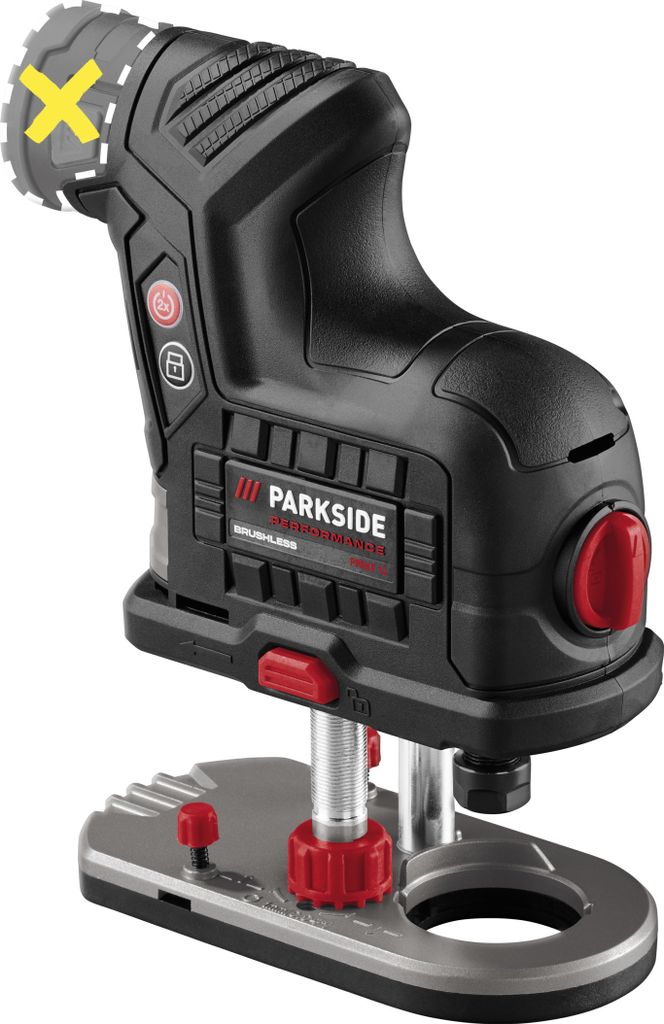 PARKSIDE PERFORMANCE® 12 V Akku-Kantenfräse »PPAKF 12 A1«, ohne Akku und Ladegerät
