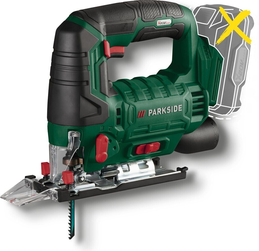 PARKSIDE® 20V Akku-Pendelhubstichsäge »PSTDA 20-Li B3«, ohne Akku und Ladegerät