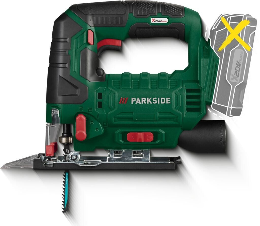 PARKSIDE® 20V Akku-Pendelhubstichsäge »PSTDA 20-Li B3«, ohne Akku und Ladegerät